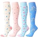 LEVSOX Compression Socks Women and Men, 20-30mmHg, Best for Nurses, Travel, Pregnancy