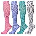 LEVSOX Compression Socks Women and Men, 20-30mmHg, Best for Nurses, Travel, Pregnancy