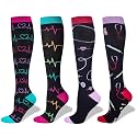 LEVSOX Compression Socks Women and Men, 20-30mmHg, Best for Nurses, Travel, Pregnancy