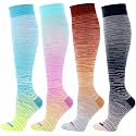 LEVSOX Compression Socks Women and Men, 20-30mmHg, Best for Nurses, Travel, Pregnancy