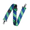 Levy's Leathers 2" Wide Polyester Spirit Case Strap Fits Most Insturment Cases with D-Ring Clips; Navy, Green (MCS-006)