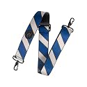 Levy's Leathers 2" Wide Polyester Spirit Case Strap Fits Most Insturment Cases with D-Ring Clips; Blue, Grey (MCS-007)