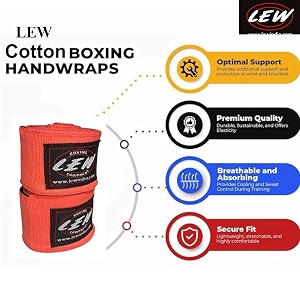 lew mexican style boxing 500cm long with elastic hand amp wrist support spandex multicolor hand wraps light orange