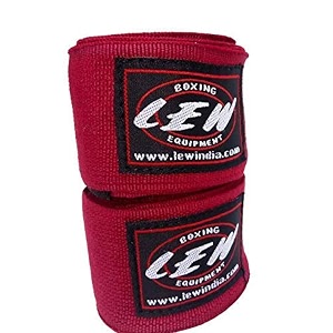 lew mexican style boxing 500cm long with elastic hand amp wrist support spandex multicolor hand wraps maroon