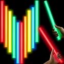 Lewtemi 10 Pcs Large Glow Sticks Jumbo