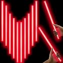 Lewtemi 10 Pcs Large Glow Sticks Jumbo