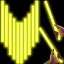Lewtemi 10 Pcs Large Glow Sticks Jumbo