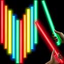 Lewtemi 10 Pcs Large Glow Sticks Jumbo