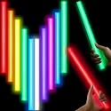 Lewtemi 10 Pcs Large Glow Sticks Jumbo