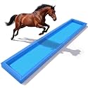 Lewtemi Horse Water Jump Tray 20" x 118" Portable Show Jumping Trainer