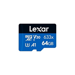 Lexar 64GB High Performance 633x Micro SD