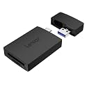 Lexar Dual Slot SD/Micro SD Card Reader, Up to 255MB/s, USB-A/C, USB 3.2