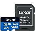 Lexar High-Performance 633x 128 GB microSDXC UHS-I Card