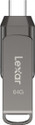 Lexar JumpDrive Dual Drive D400 64 GB OTG Drive Compatible with Mobile USB 3.2 Metal Case