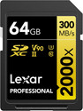 Lexar LSD2000064G-BNNNG Professional 2000x 64 SDXC Class