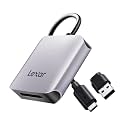 Lexar RW510 CFexpress Type B Card Reader, Up to 10Gbps, USB 3.2 Gen 2 CF Memory Card Reader for CFe Type B Card, CF Card Reader Includes USB Type-C Cable (LRW510U-BNHNG)
