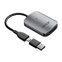 Lexar RW515 CFexpress Type A Card Reader with USB-C to USB-A Adapter for CF and CFexpress Cards