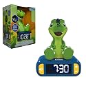 LEXiBOOK, Dinosaur Nightlight Alarm Clock, RL800DINO