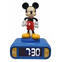 LEXiBOOK, Mickey Nightlight Alarm Clock, RL800MCH