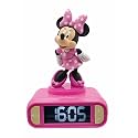 LEXiBOOK, Minnie Nightlight Alarm Clock, RL800MN