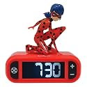 LEXiBOOK, Miraculous Nightlight Alarm Clock, RL800MI
