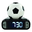 LEXiBOOK, Soccer Ball Nightlight Alarm Clock, RL800FO