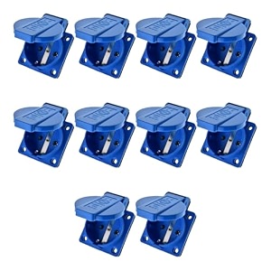 leyden 2pe 16a 220vac industrial plug socket with plug ip44 waterproof suko plug socket male female connector 2 pin suko panel socket 10