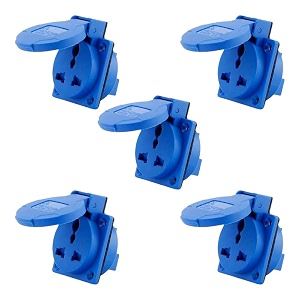 leyden 2pe 16a 220vac industrial plug socket with plug ip44 waterproof suko plug socket male female connector 2 pin uni panel socket 5