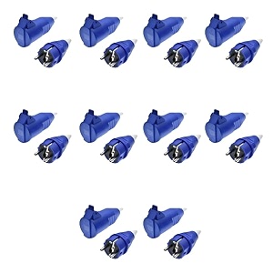 leyden 2pe 16a 220vac industrial plug socket with plug ip44 waterproof suko plug socket male female connector 2 pin straight amp plug 10