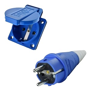 leyden 2pe 16a 220vac industrial plug socket with plug ip44 waterproof suko plug socket male female connector 2 pin suko plug 10