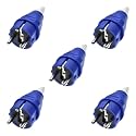 LEYDEN® 2P+E, 16A, 220VAC, Industrial Plug Socket with Plug IP44 Waterproof Suko Plug Socket Male Female Connector (2 PIN Suko Plug, 5)