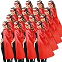 Leyndo Halloween Party Capes and Masks for Adults