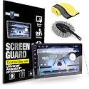 LF Screen Guard For Android 9-inch Aftermarket Infotainmet system Protection film with Microfiber Cloth and Duster