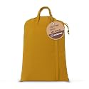 LFH Home Cotton RichCanvas Large Laundry Bag with Handle, Heavy Duty Drawstring Closure Washable Laundry Bags, School Travel, Home, Hotel, College Dorm, Organizer Sack, Toys Clothes 20x30-Yellow