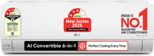 LG 2026 Model 1.5 Ton 3 Star