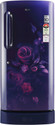LG 205 L Direct Cool Single Door 5 Star Refrigerator with Base Drawer (Blue Euphoria, GL-D221ABEZ)