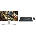 LG Electronics 69 Cm/27 Inches LCD 4K-Uhd 3840 X 2160 Pixels HDR 10 Monitor with IPS Panel for Desig