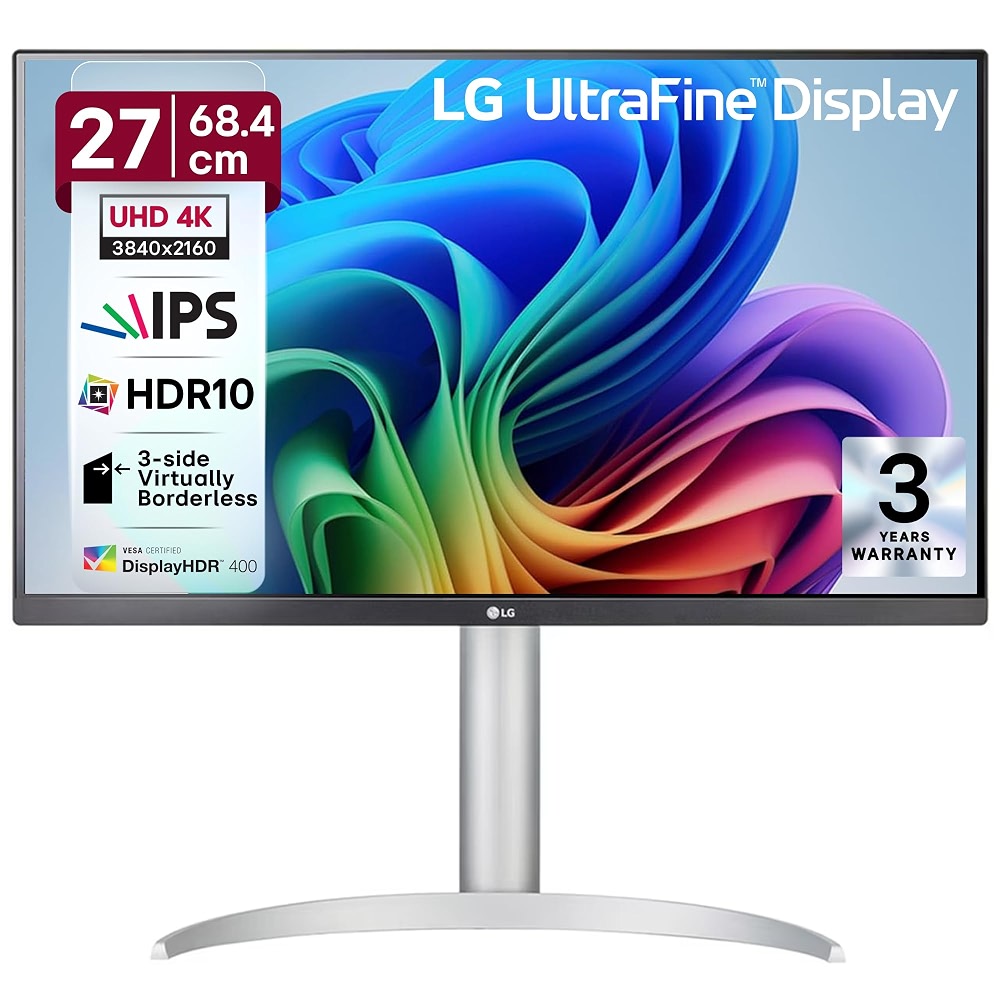 LG 27UP650K-W 27-inch Ultrafine 4K UHD (3840 x 2160) IPS Computer