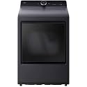 LG 7.3 Cu. Ft. Vented Smart Gas Dryer in Matte Black