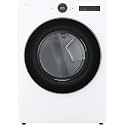 LG 7.4 Cu. Ft. Smart Electric Dryer, Vented, Stackable, White – Large Capacity, Energy Efficient, Wi‑Fi Enabled