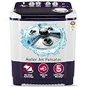 LG 7.5 Kg 5 Star Semi-Automatic Top Loading Washing Machine (P7525SPAZ, Purple, Roller Jet Pulsator)