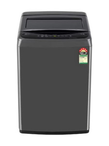 lg 7 kg 5 star smart inverter technology turbodrum smart diagnosis with soft closing door fully automatic top load washing machine black