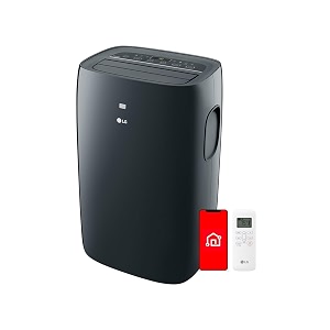lg 8000 btu smart portable air conditioner 115v cools 350 sqft 1439 x 2539 room size portable air conditioner for home with voice control works thinq amazon alexa and hey google