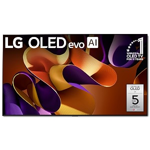 lg 97-inch class oled evo g4 series smart tv 4k processor flat screen with magic remote ai-powered with alexa built-in oled97g4wua 2024
