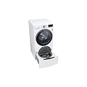 LG WM4200HWA 5.0 cu ft Front‑Load Washer, Steam Wash, Allergiene™ Cycle, Large Capacity, SmartThinQ® Wi‑Fi Enabled, White