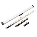 LGB Snooker and Billiard Omin Enlighten 3/4 Quarter Cue Stick with Case, Black