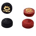 LGB Snooker and Pool Omin Tip Cue Tip (2pcs Black and 2 pcs red)