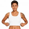 LGBT UNICORNS Chest Binder Trans FTM, Adjustable Bindfree Sizing Design, Skin-Friendly & Breathable, Nipple Covers Built-in