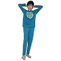 Li’l Tomatoes Boys 100% Cotton Light Winter Night Suit | Full Sleeve T-Shirt &amp; Pyjama Set | Soft &amp; Breathable Sleepwear | 7–16 Years
