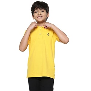 Lil Tomatoes Boys Pique Cotton Polo T-Shirt